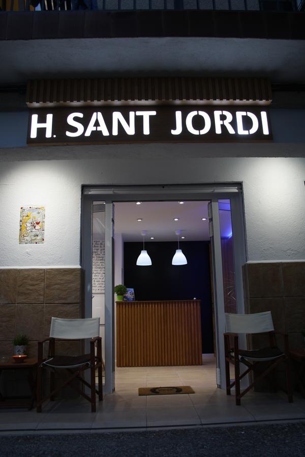 Hostal Sant Jordi Tossa de Mar Exterior foto